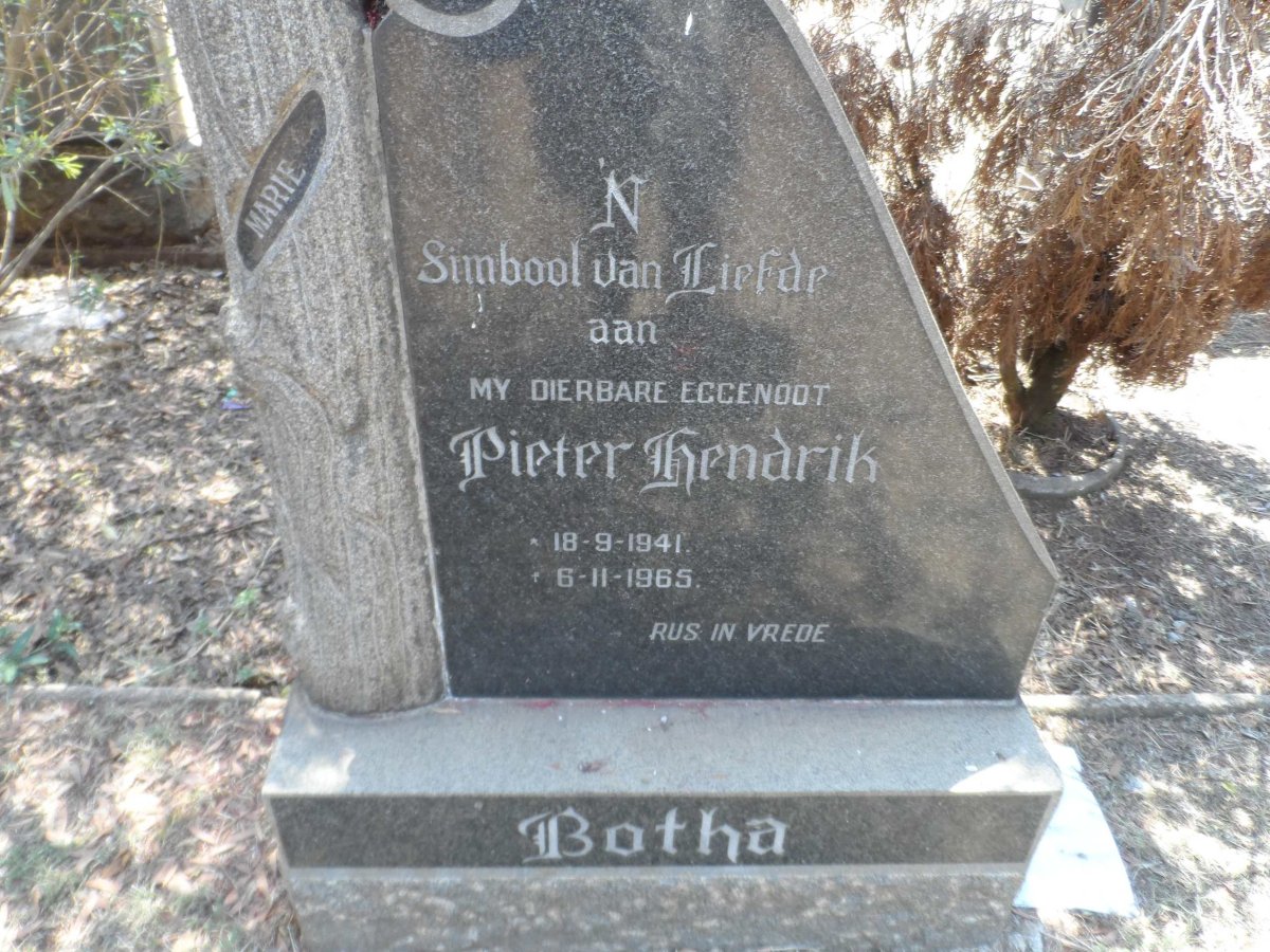 BOTHA Pieter Hendrik 1941-1965