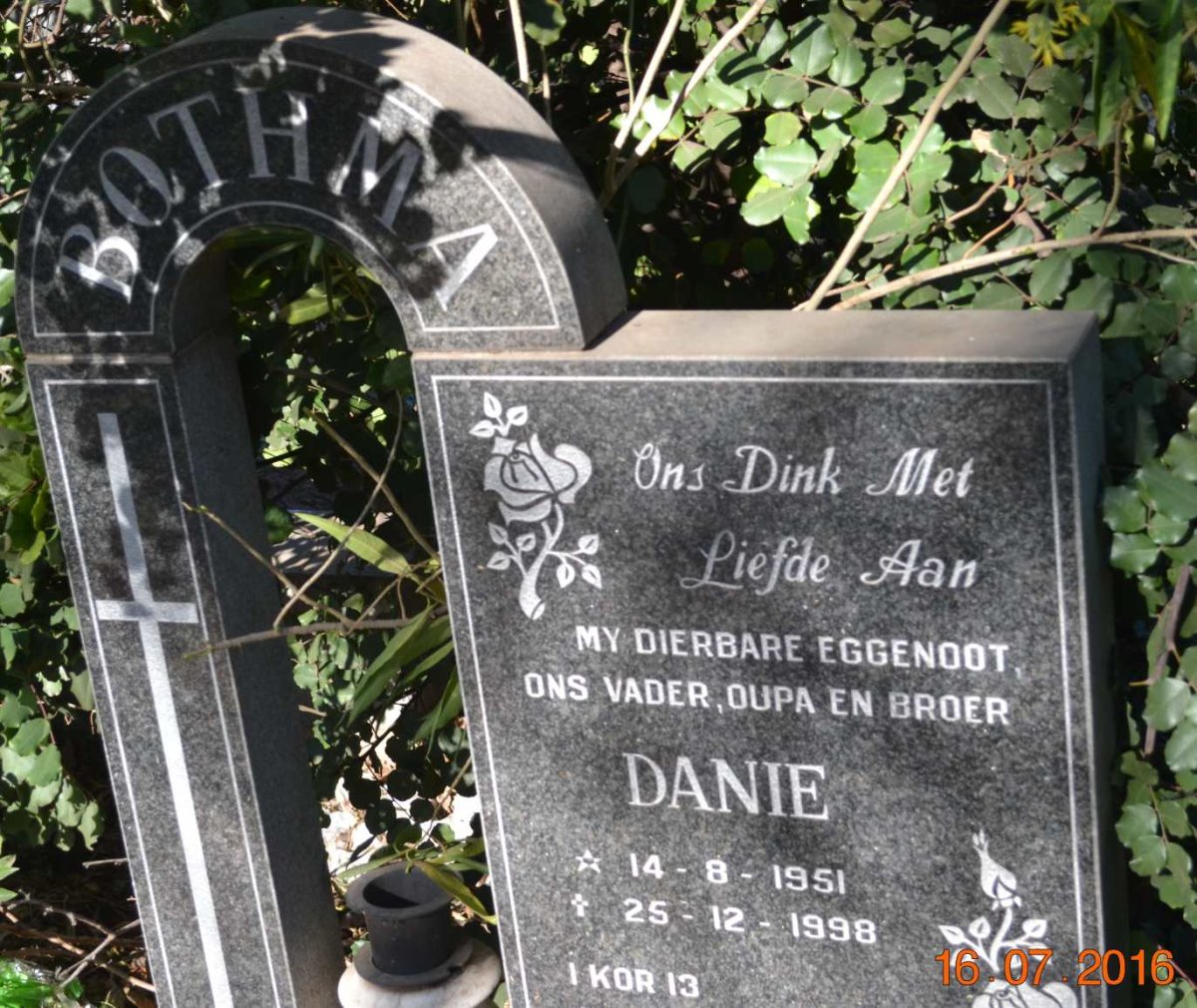 BOTHMA Danie 1951-1998