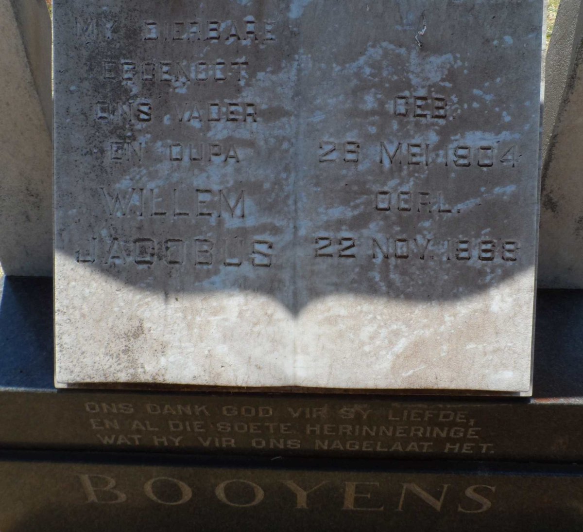 BOOYENS Willem Jacobus 1904-19?8