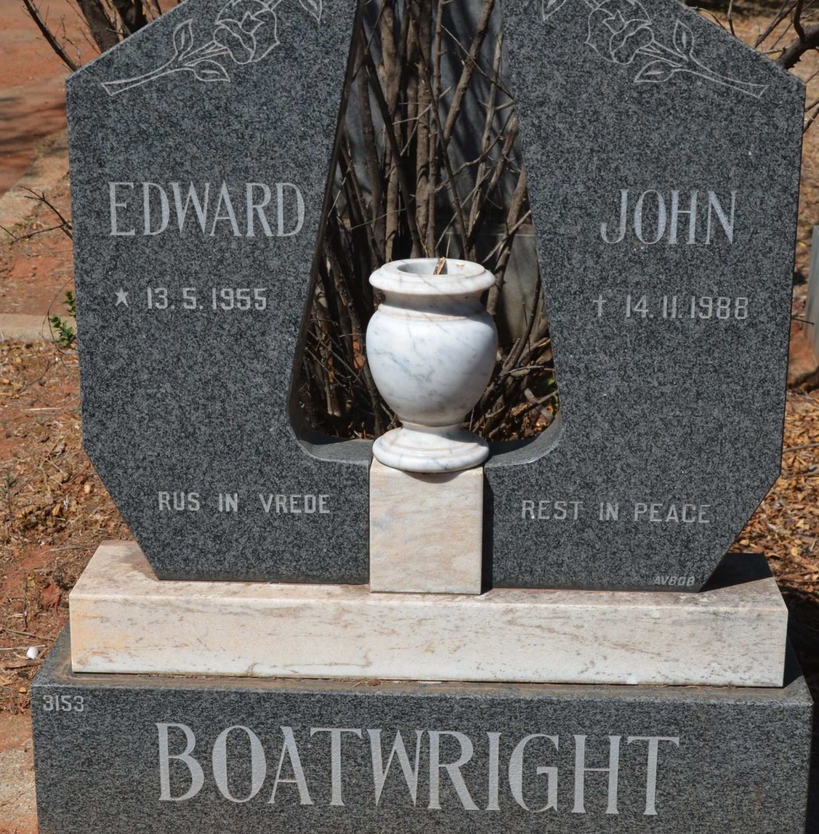 BOATWRIGHT Edward John 1955-1988
