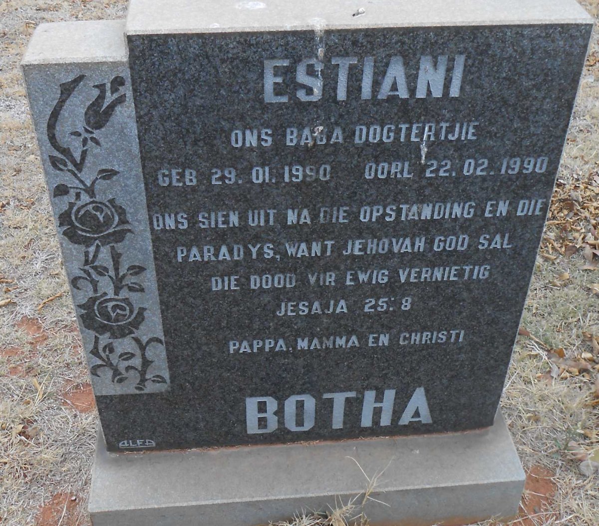 BOTHA Estiani 1990-1990