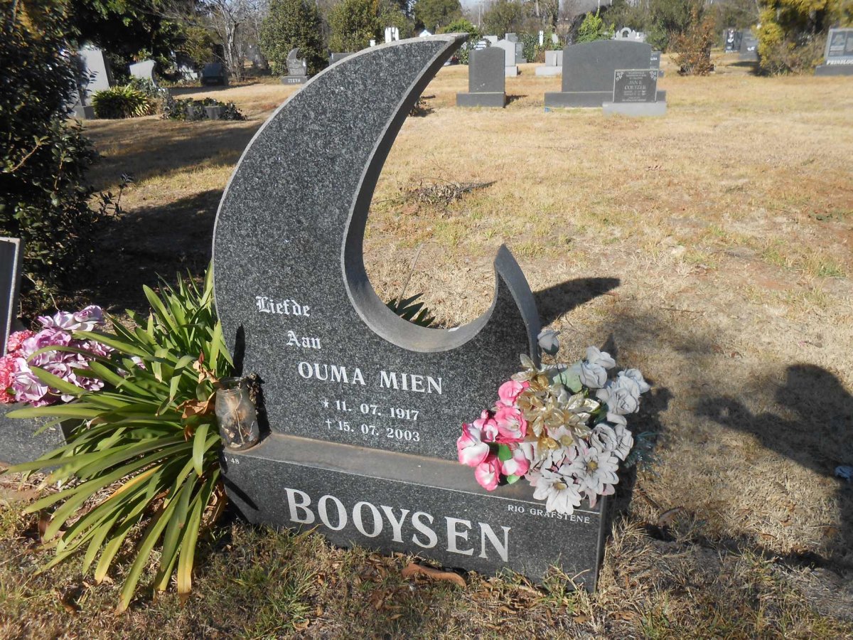 BOOYSEN Mien 1917-2003