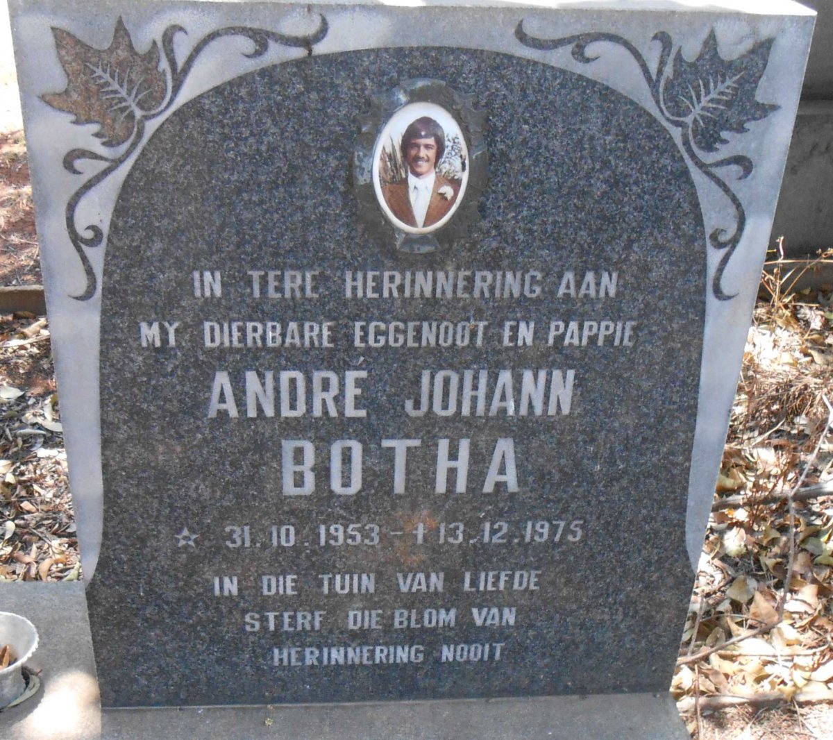 BOTHA André Johann 1953-1975