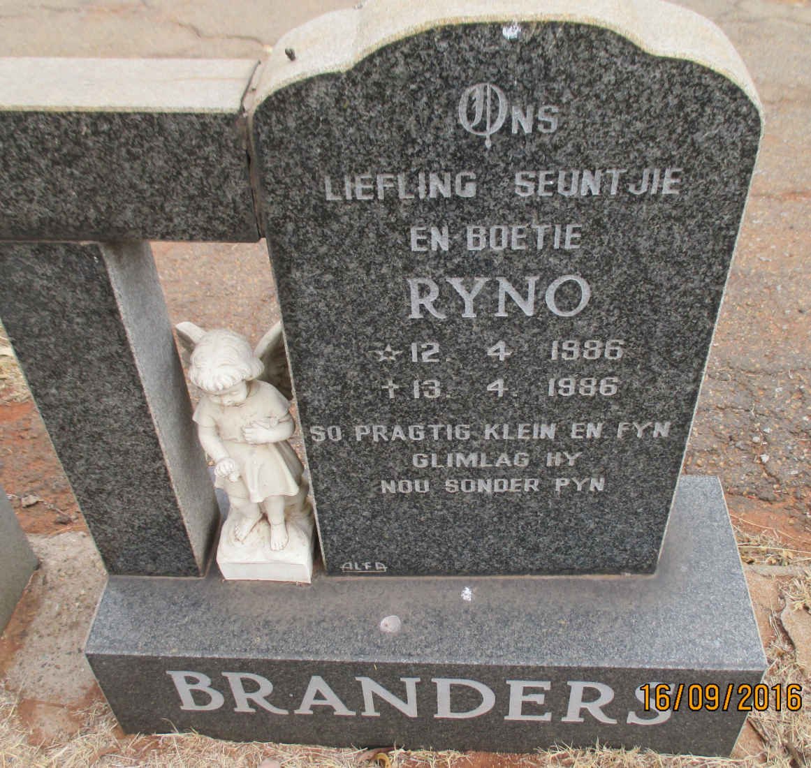 BRANDERS Ryno 1986-1986