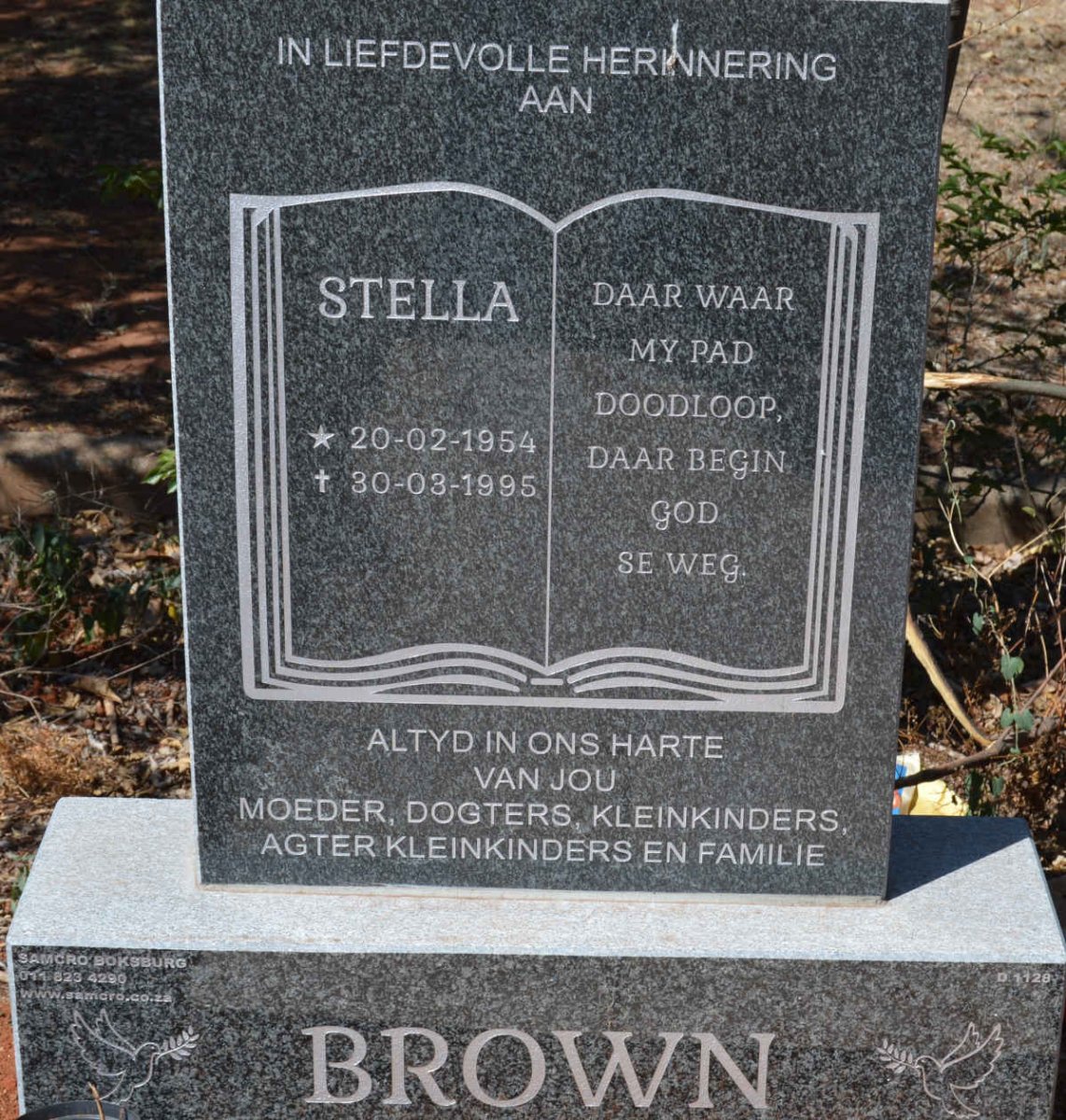 BROWN Stella 1954-1995