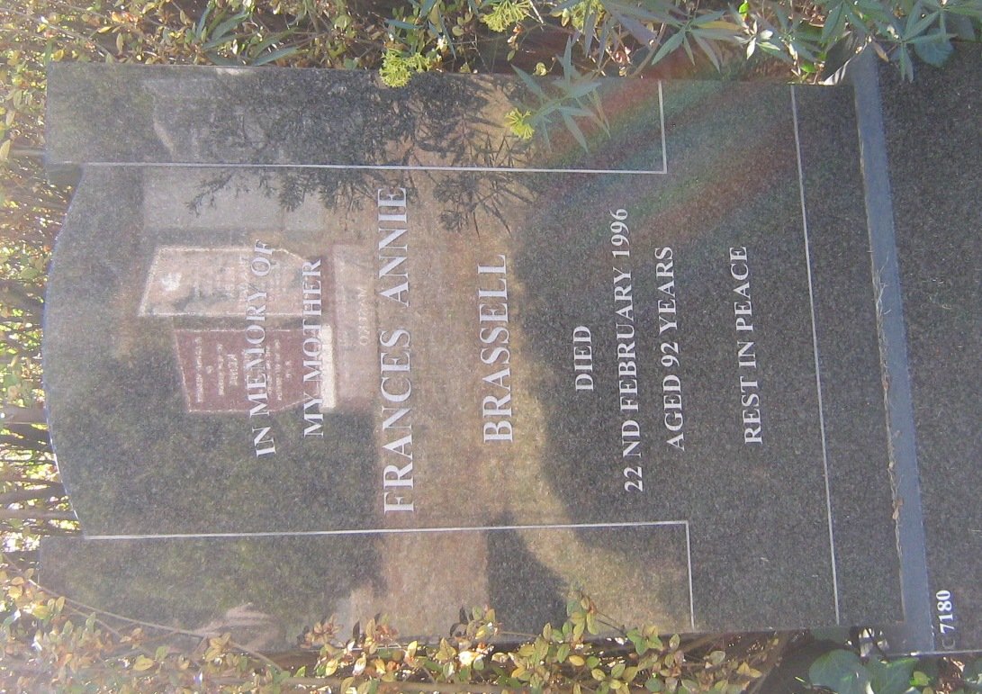 BRASSELL Frances Annie -1996