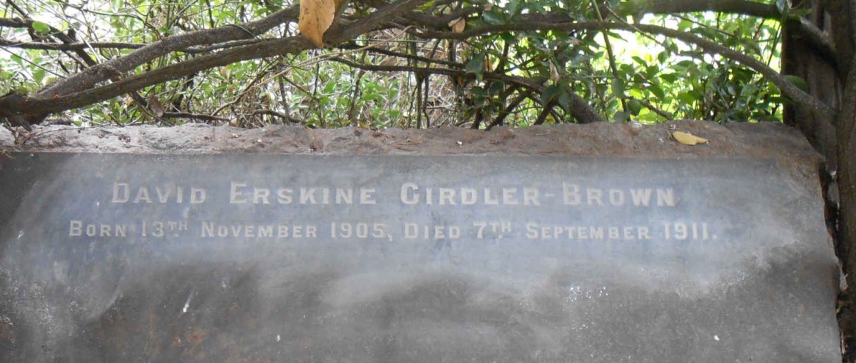 BROWN David Erskine, Cirdler 1905-1911