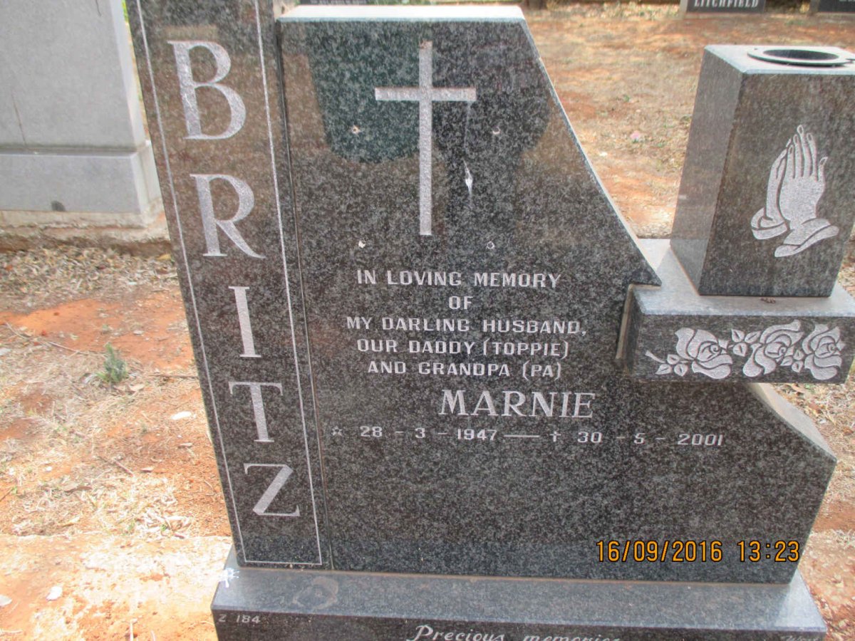 BRITZ Marnie 1947-2001