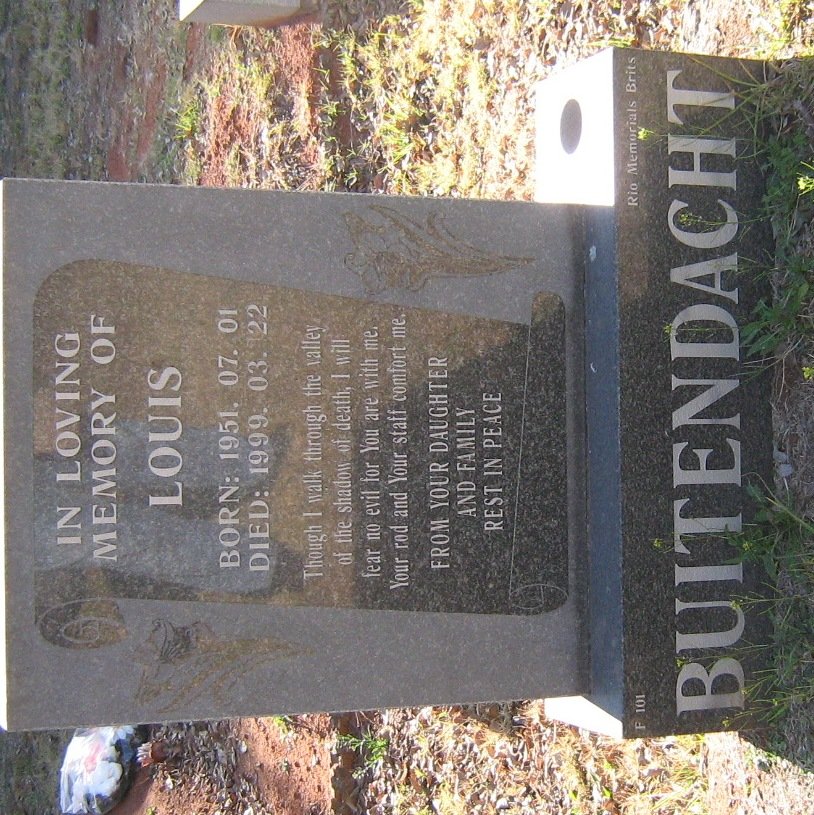 BUITENDACHT Louis 1951-1999