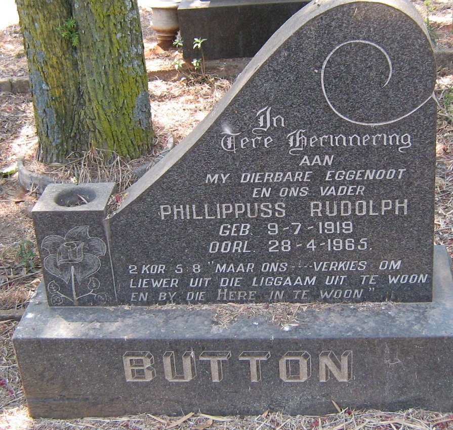 BUTTON Philluppuss Rudolph 1919-1965