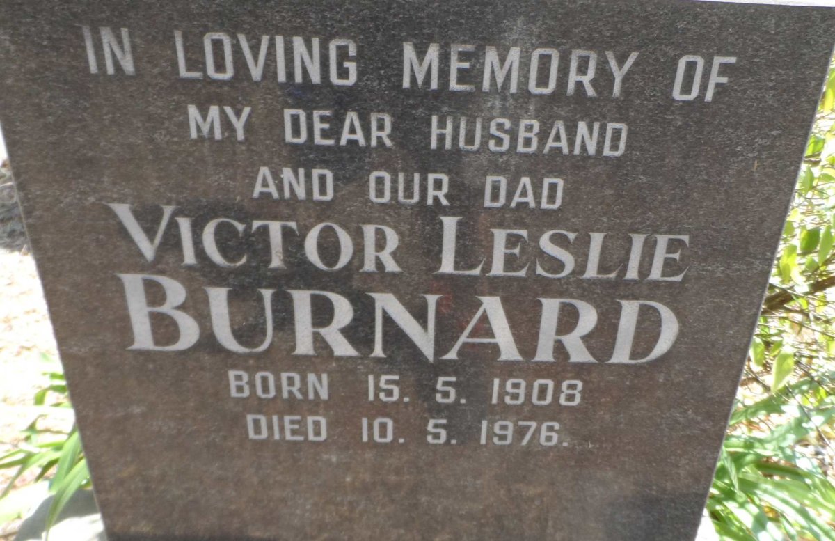BURNARD Victor Leslie 1908-1976