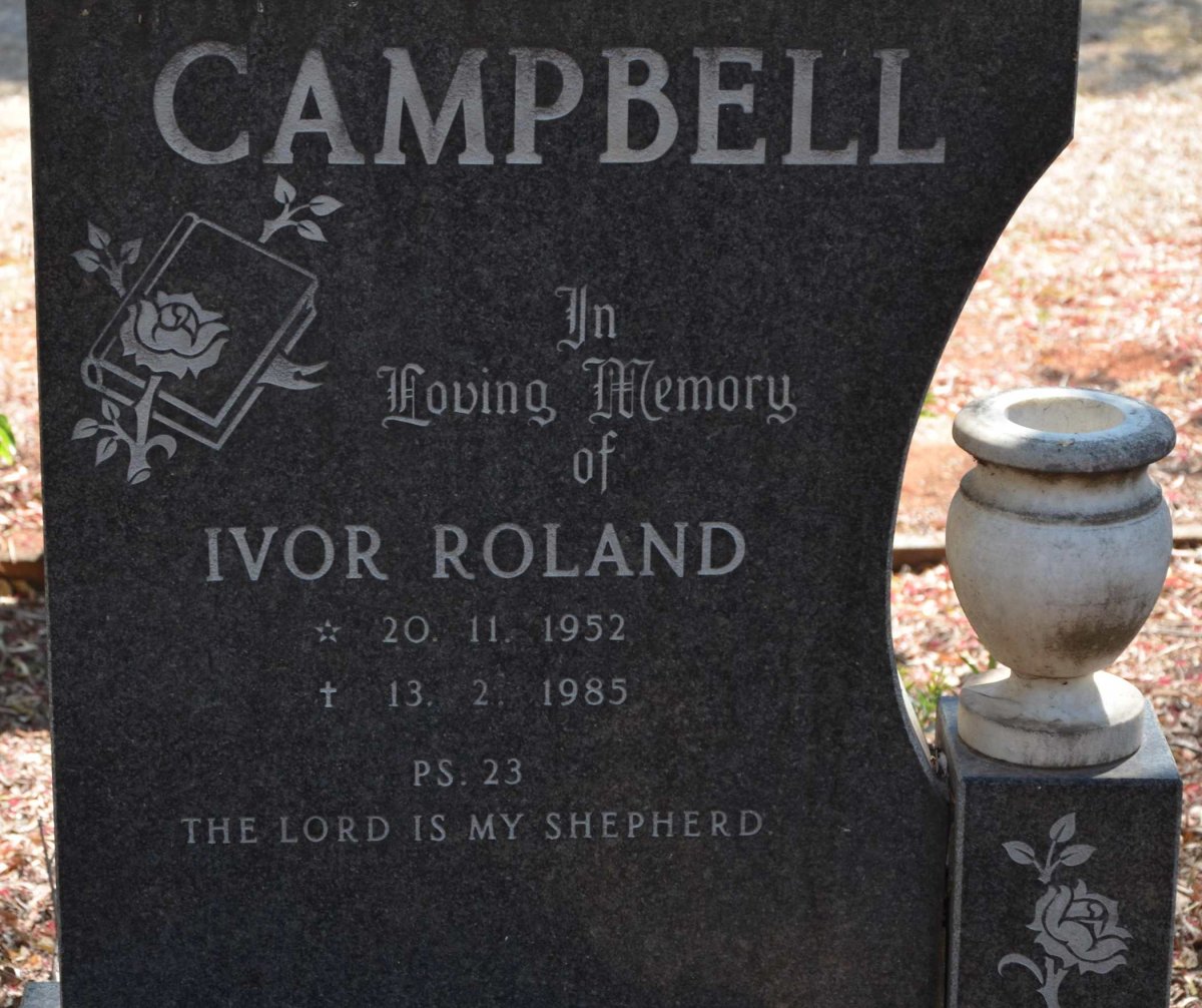 CAMPBELL Ivor Roland 1952-1985