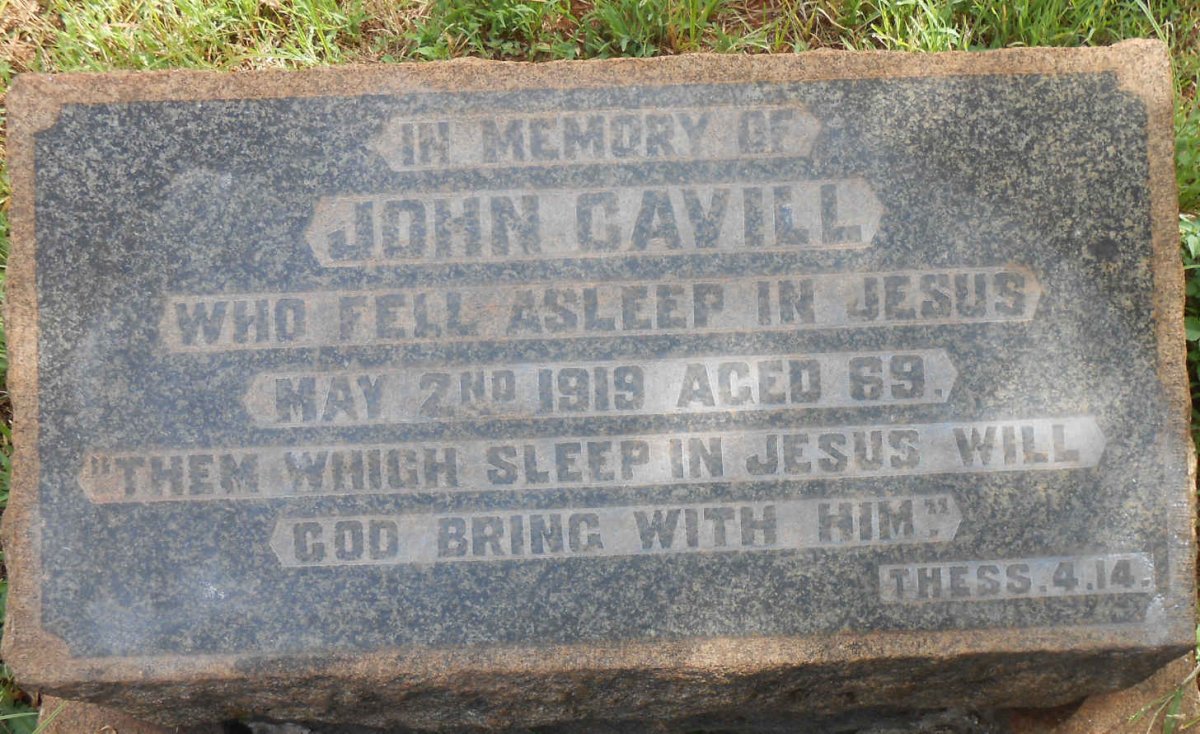 CAVILL John -1919