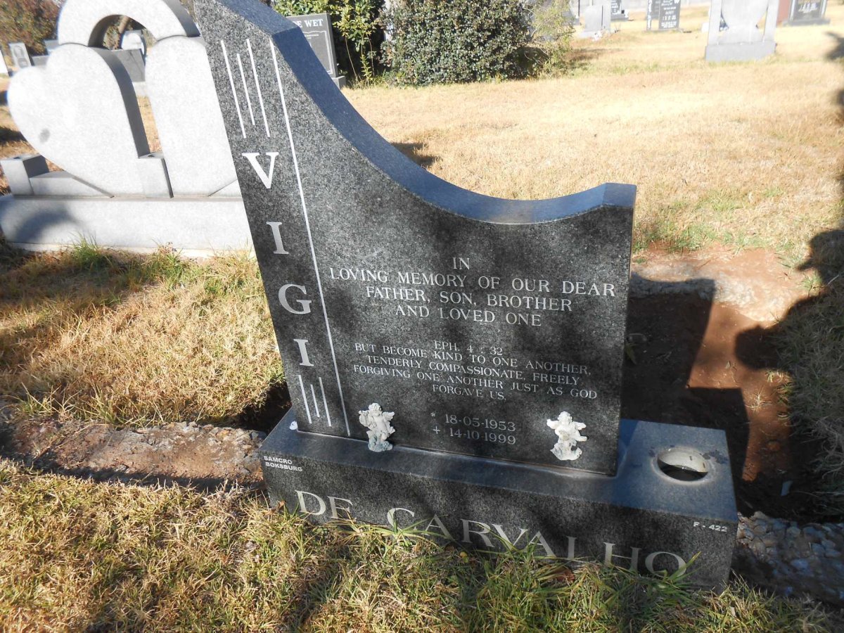 CARVALHO Vigi, de 1953-1999