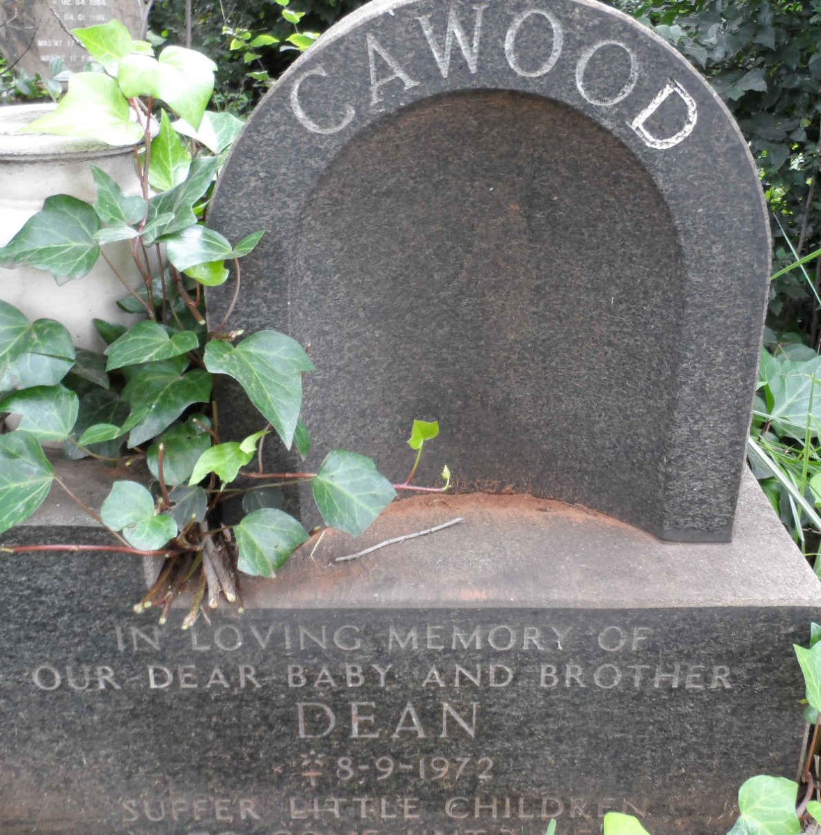 CAWOOD Dean 1972-1972