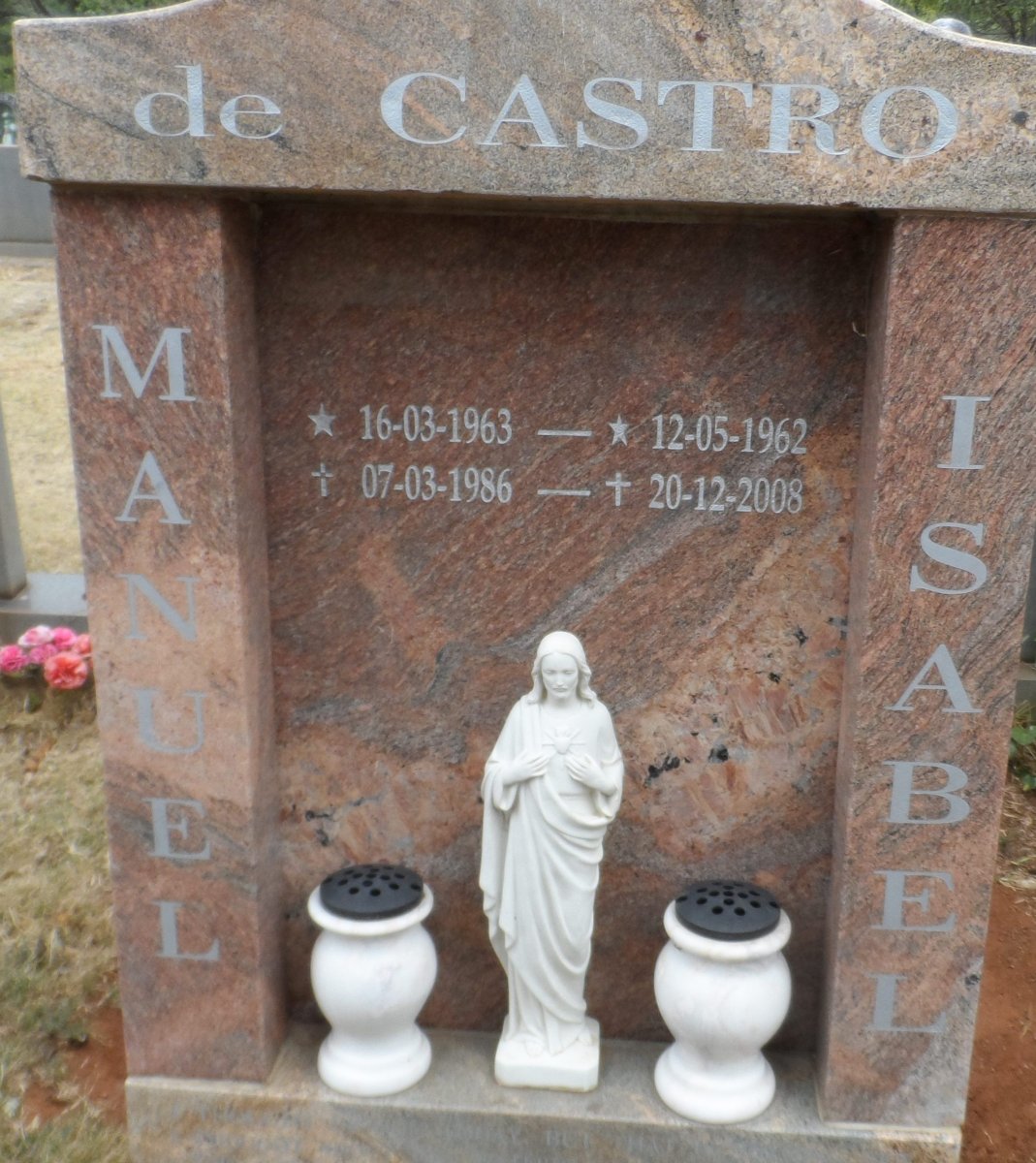 CASTRO Manuel, de 1963-1986 &amp; Isabel 1962-2008