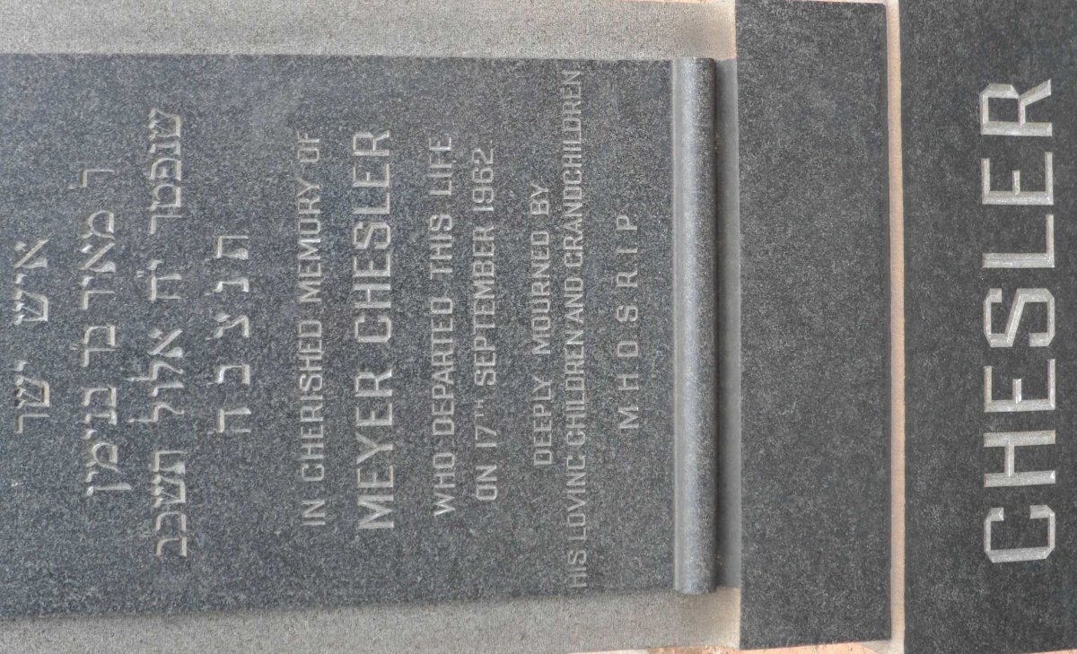 CHESLER Meyer -1962