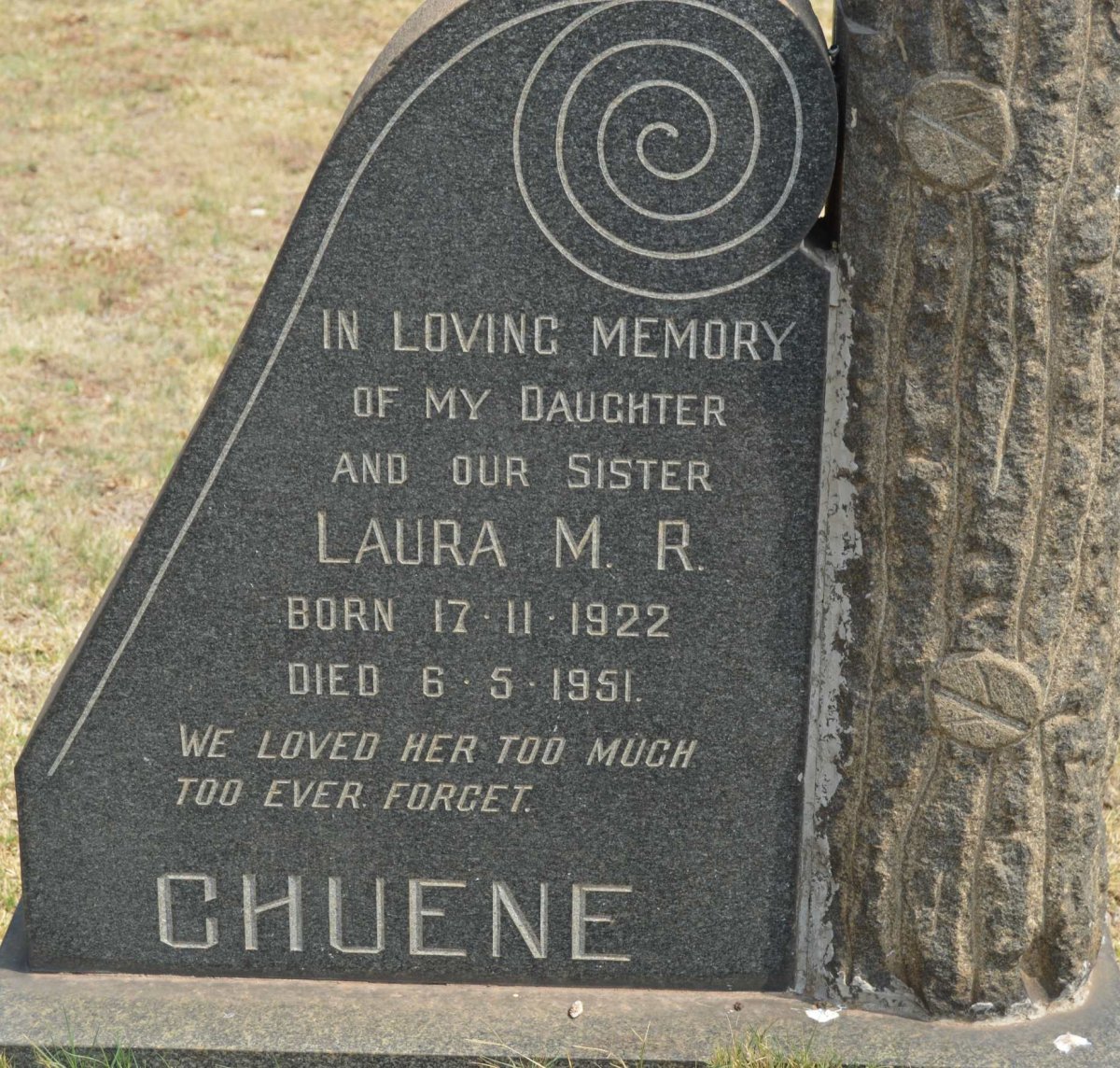 CHUENE Laura M.R. 1922-1951