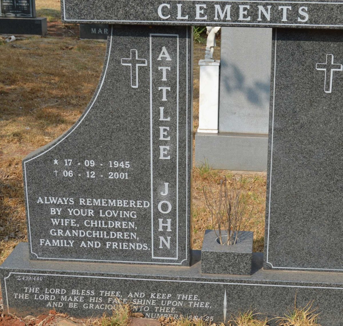 CLEMENTS Attlee John 1945-2001