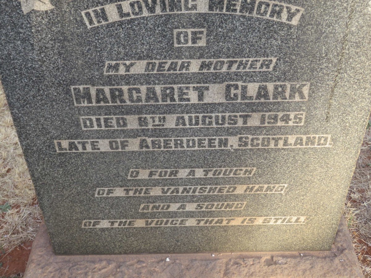 CLARK Margaret -1945