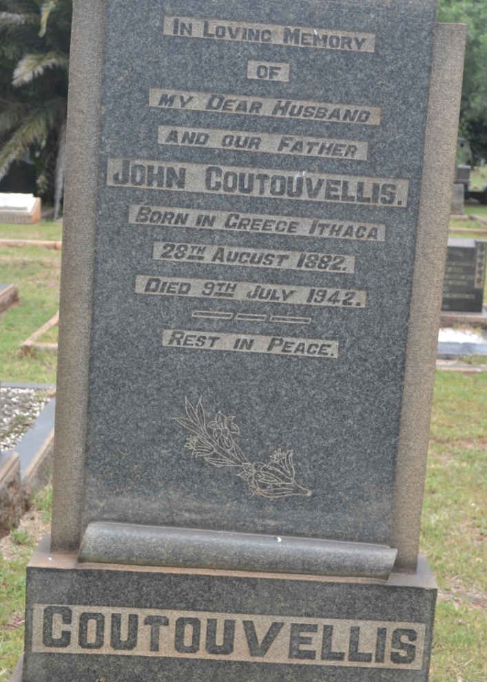 COUTOUVELLIS John 1882-1942