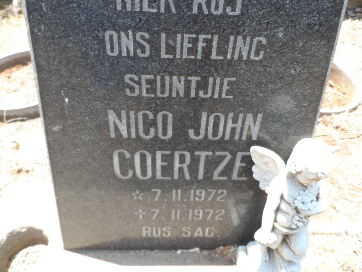 COERTZE Nico John 1972-1972