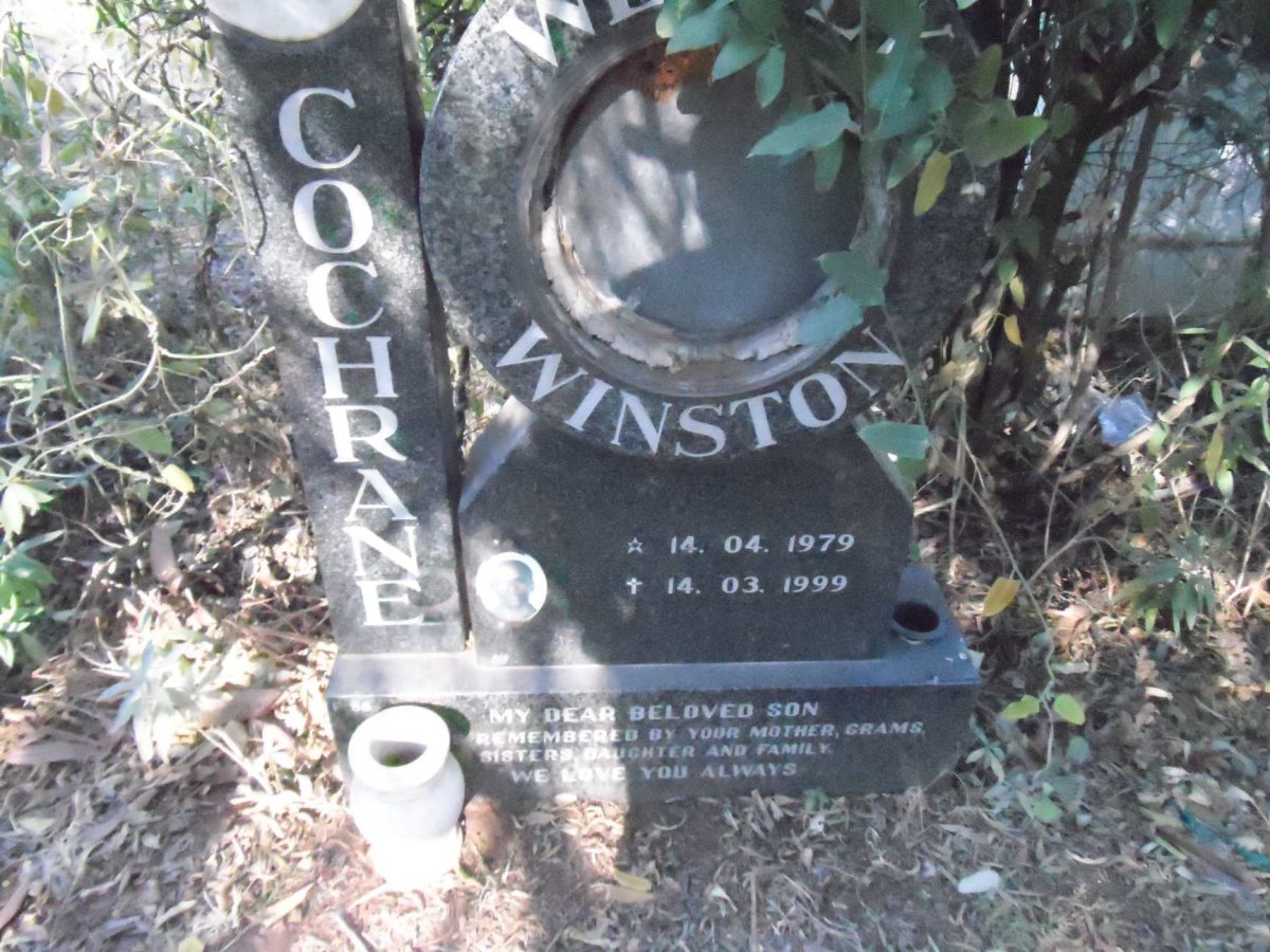 COCHRANE Winston 1979-1999