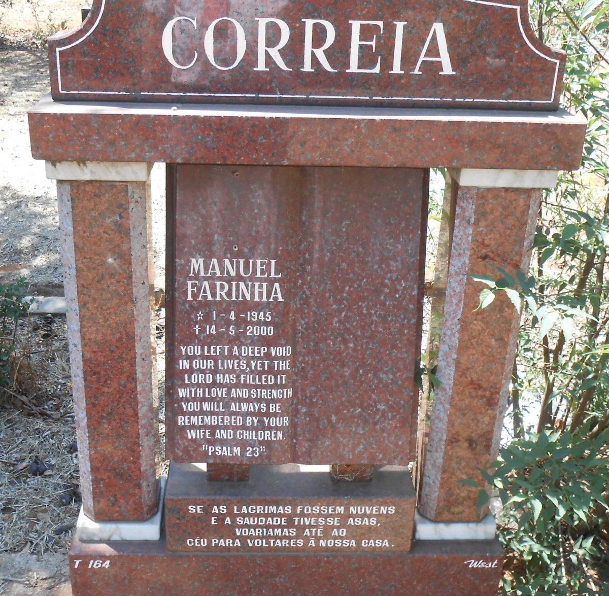 CORREIA Manuel Farinha 1945-2000