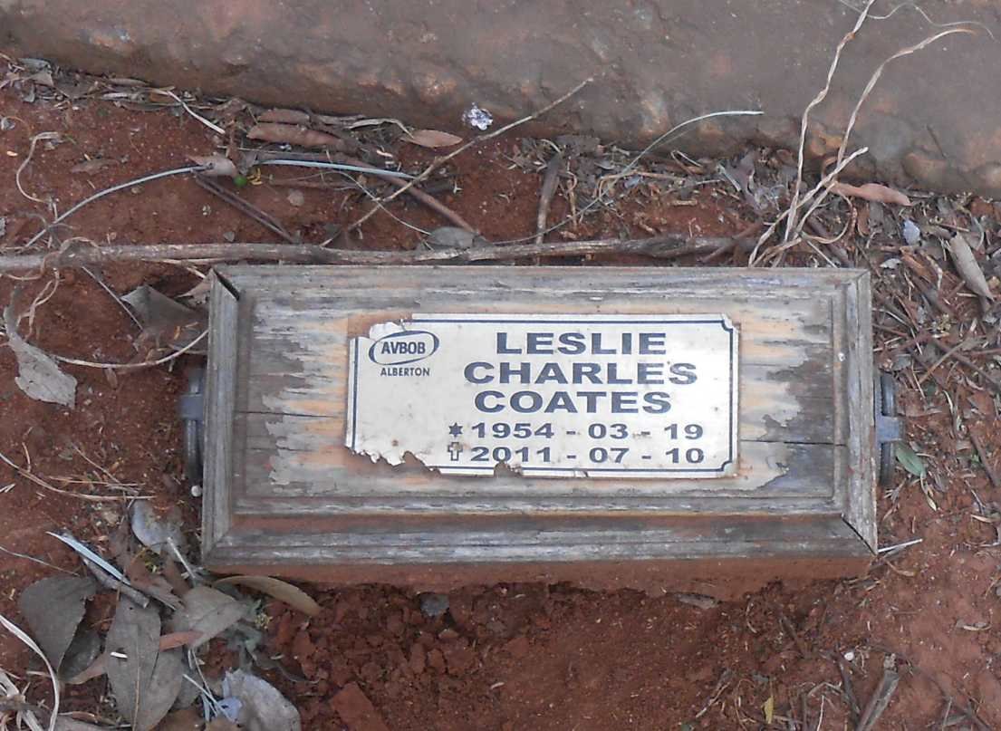 COATES Leslie Charles 1954-2011