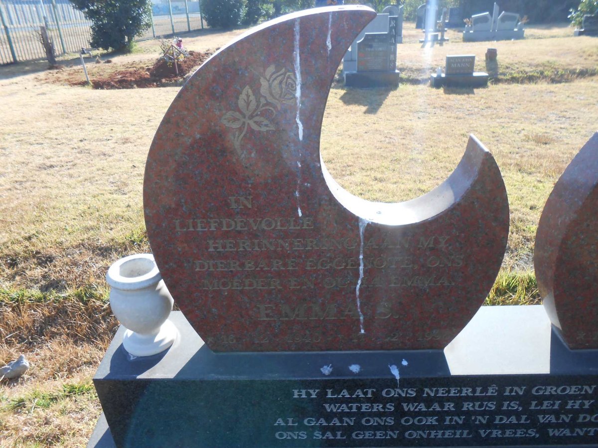 COETZEE Emma S. 1940-199?