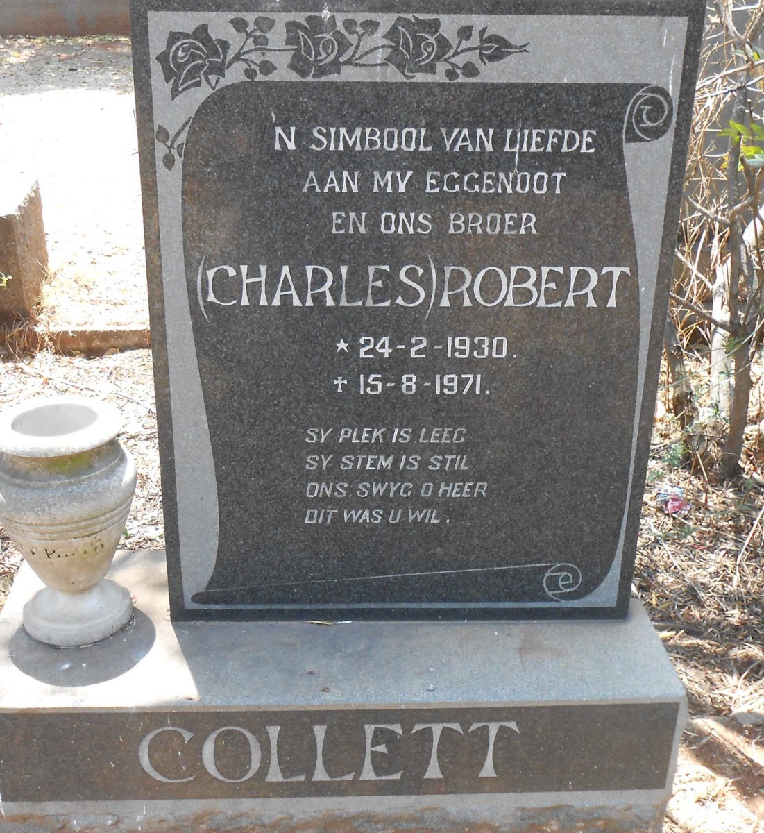 COLLETT Robert 1930-1971