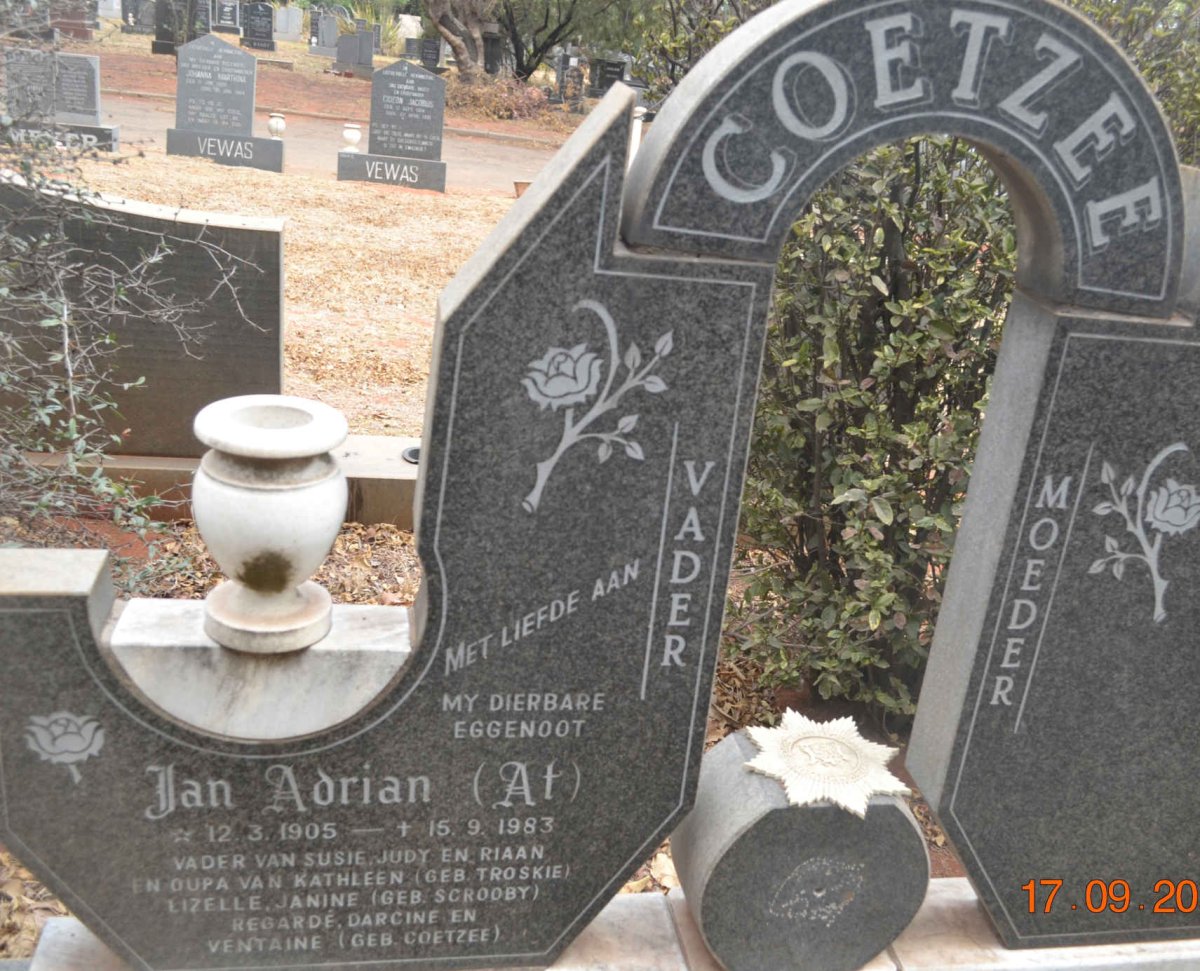 COETZEE Jan Adrian 1905-1983