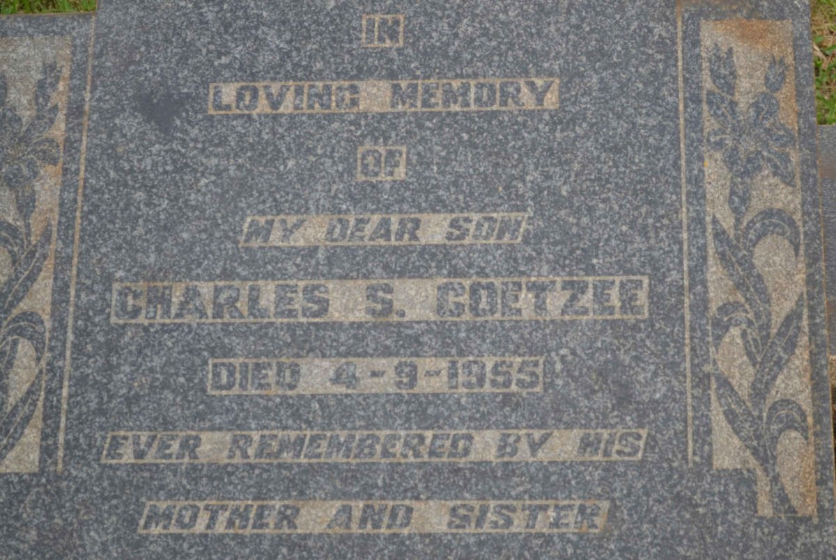 COETZEE Charles S. -1955