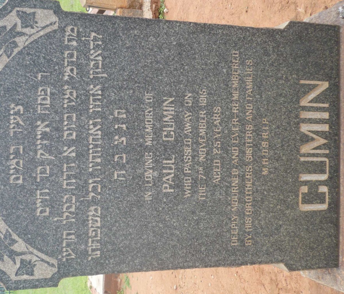CUMIN Paul -1915