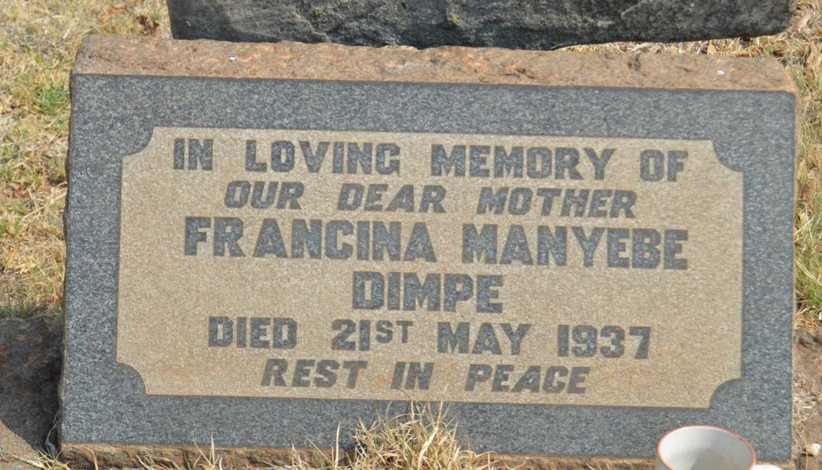 DIMPE Francina Manyebe -1937