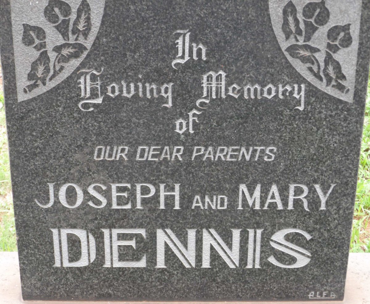 DENNIS Joseph &amp; Mary