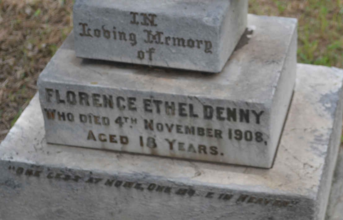 DENNY Florence Ethel -1908