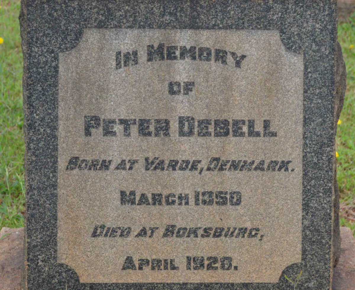 DEBELL Peter 1850-1928