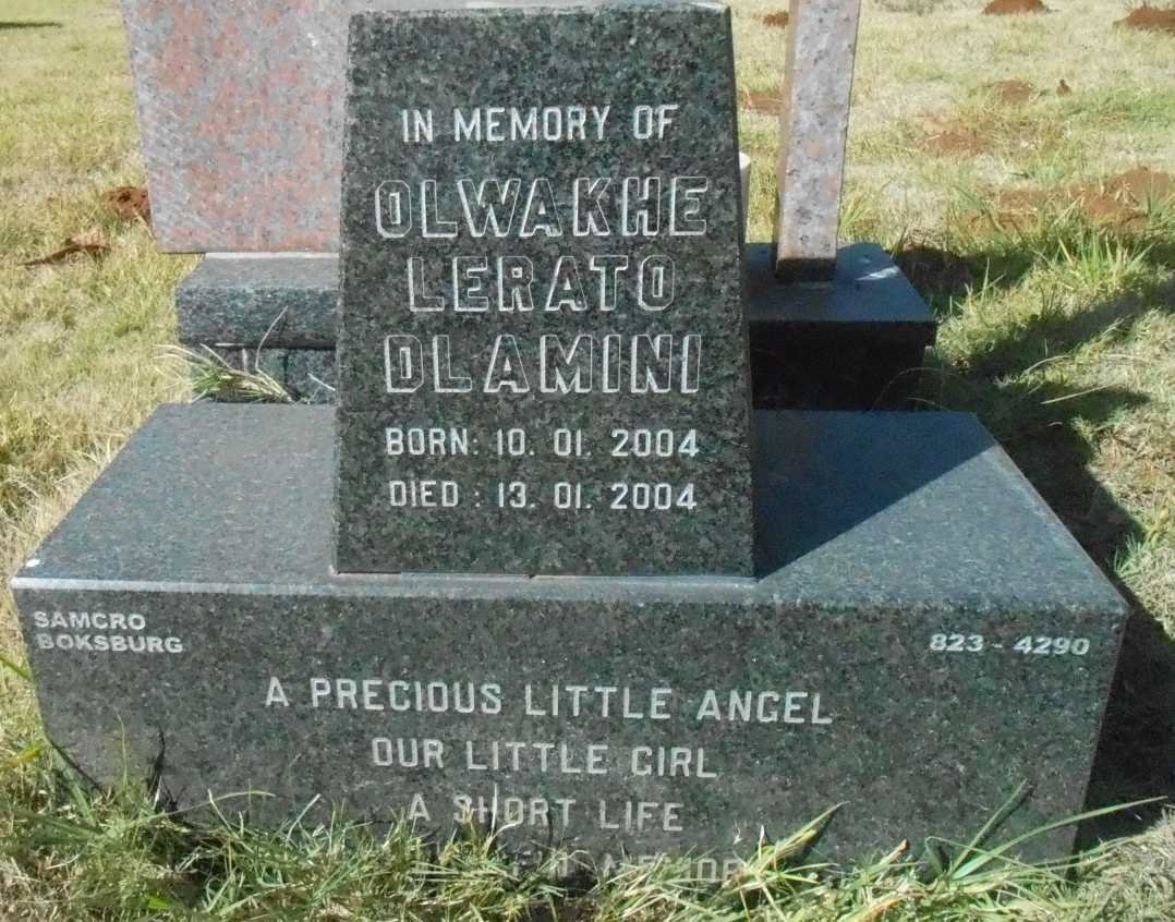 DLAMINI Olwakhe Lerato 2004-2004
