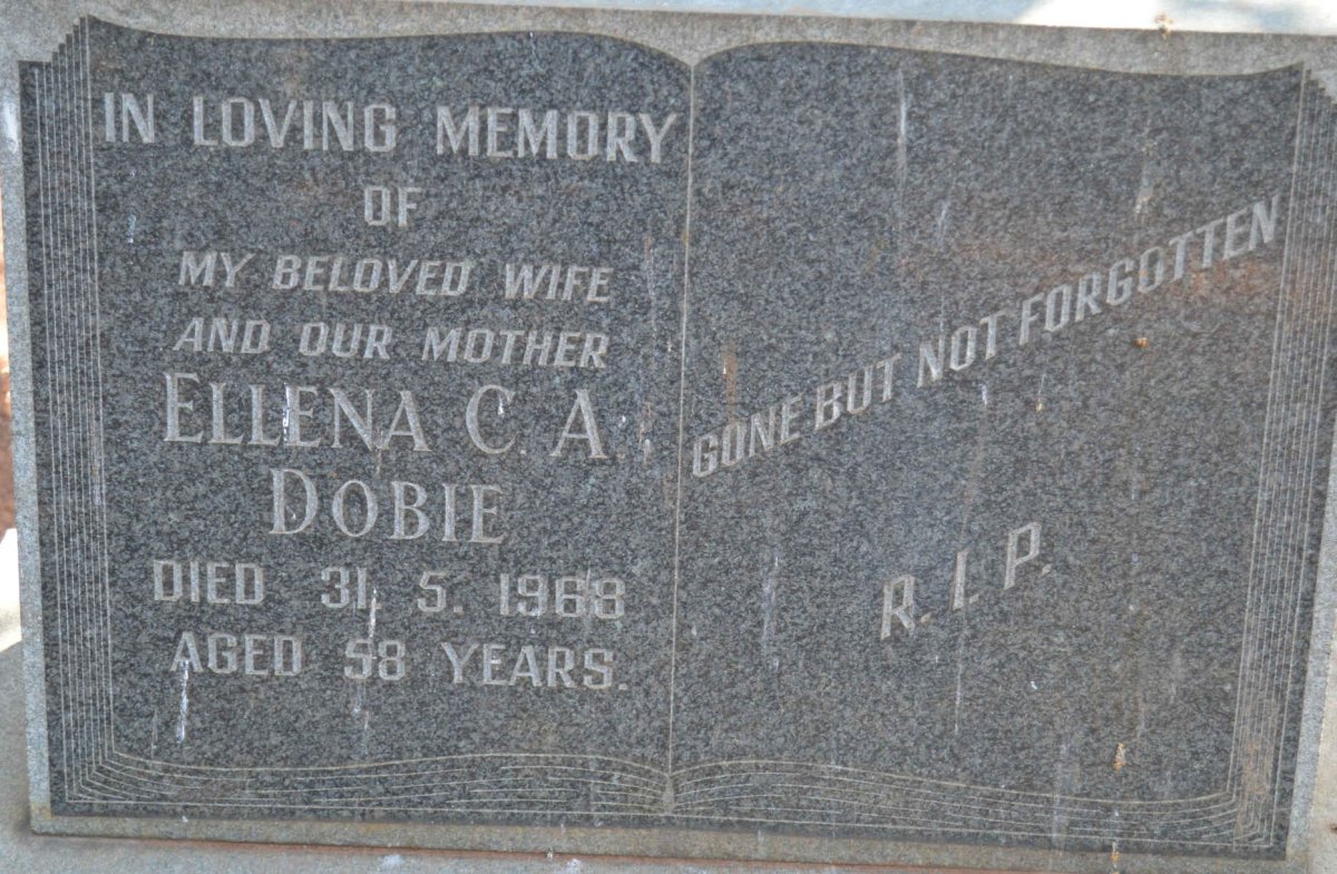 DOBIE Ellena C.A. -1968