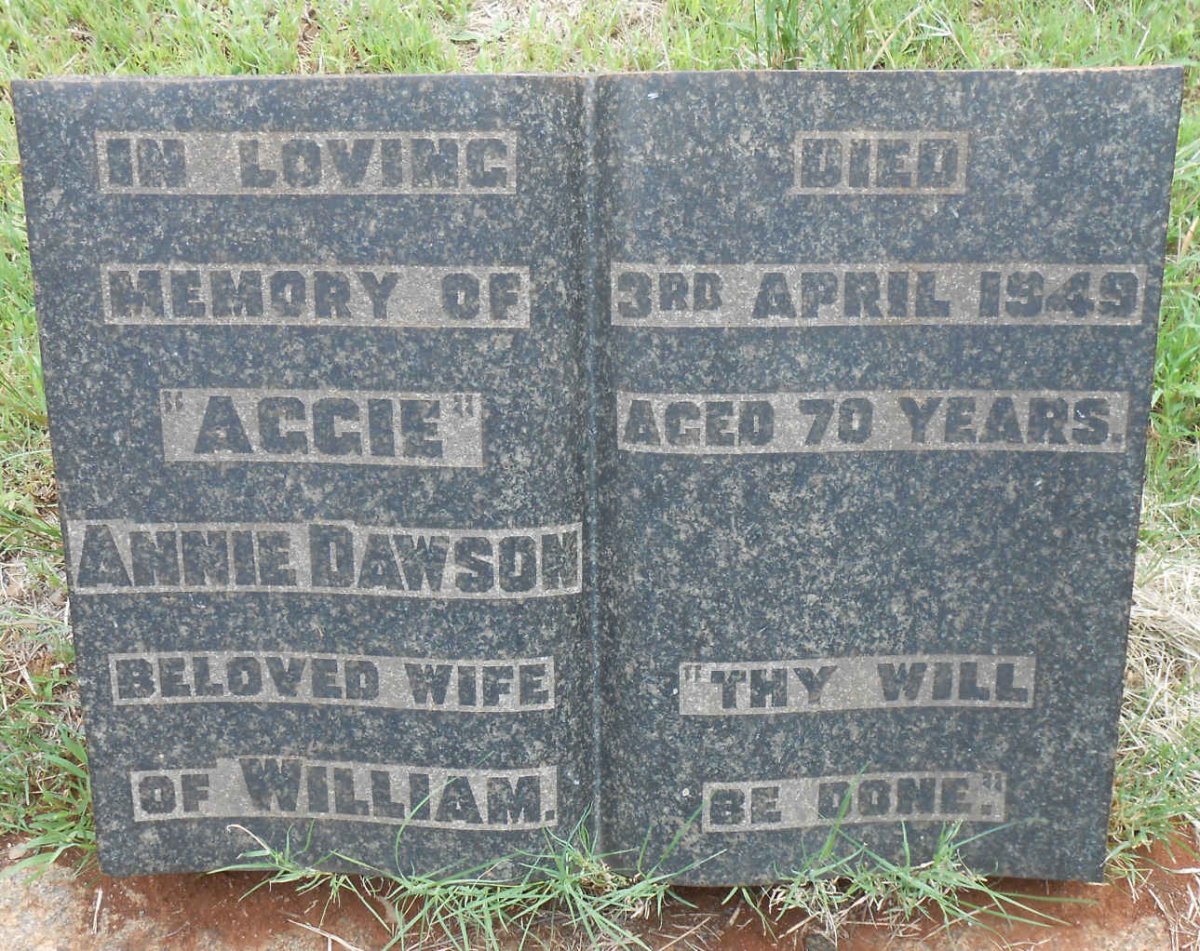 DAWSON Annie -1949
