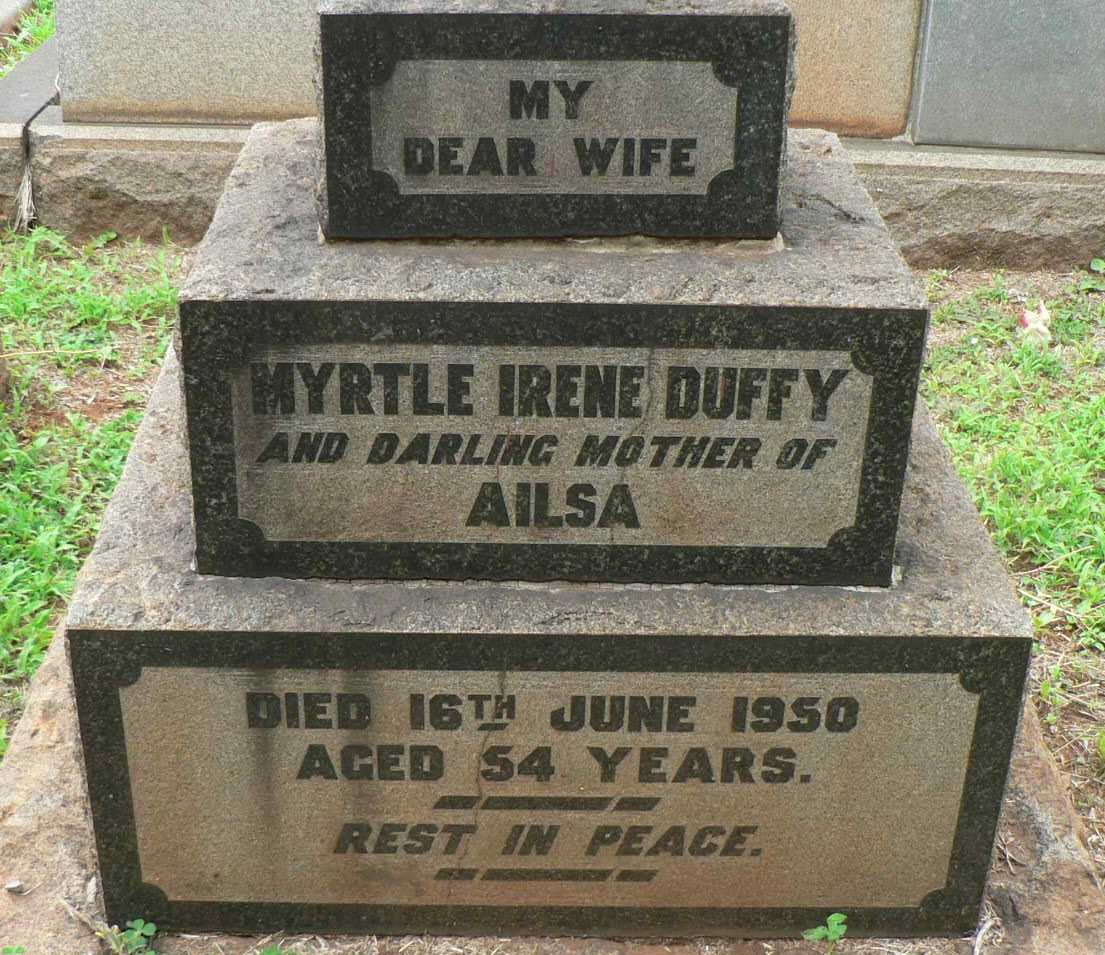 DUFFY Myrtle Irene -1950