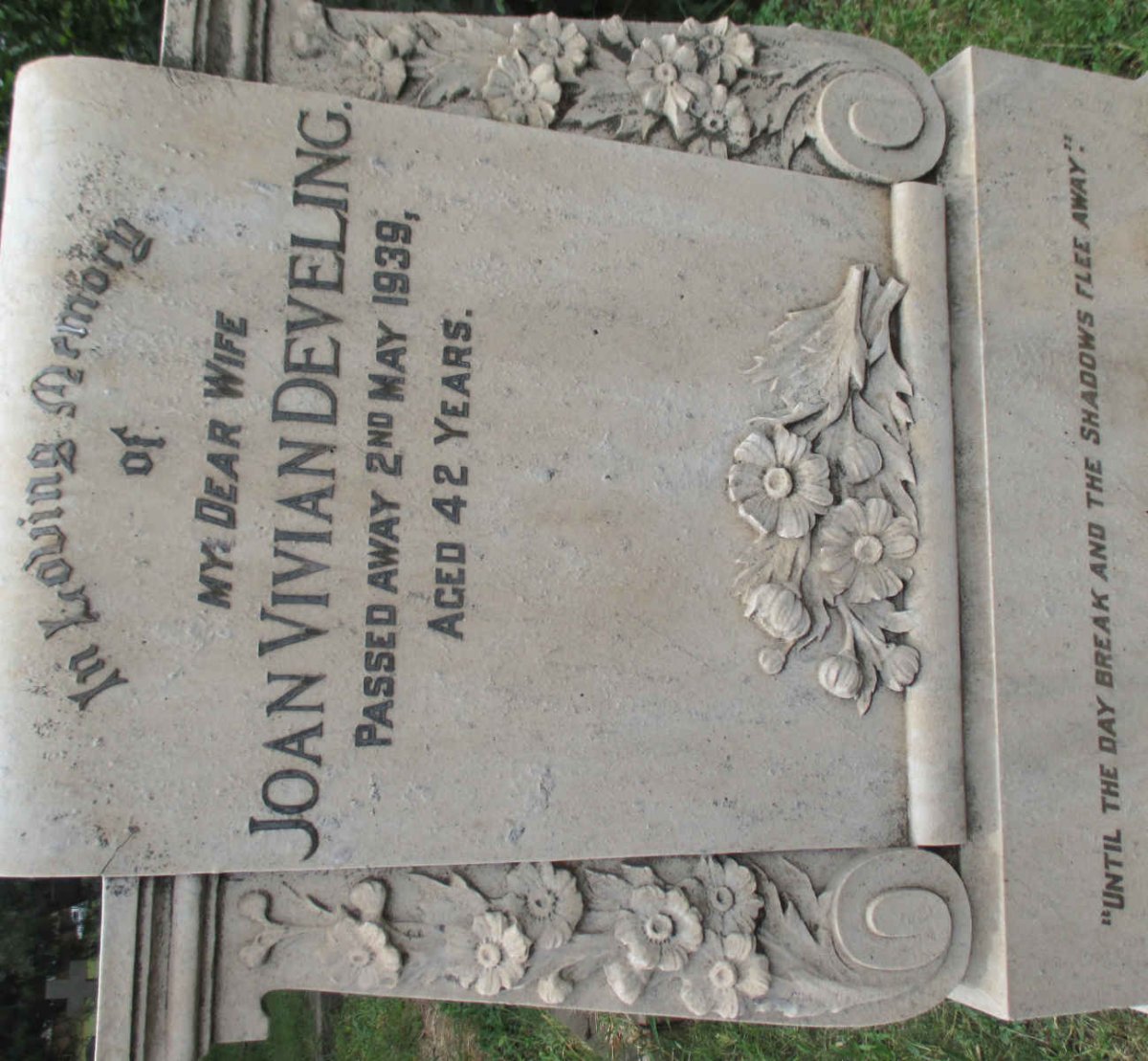 DEVELING Joan Vivian -1939