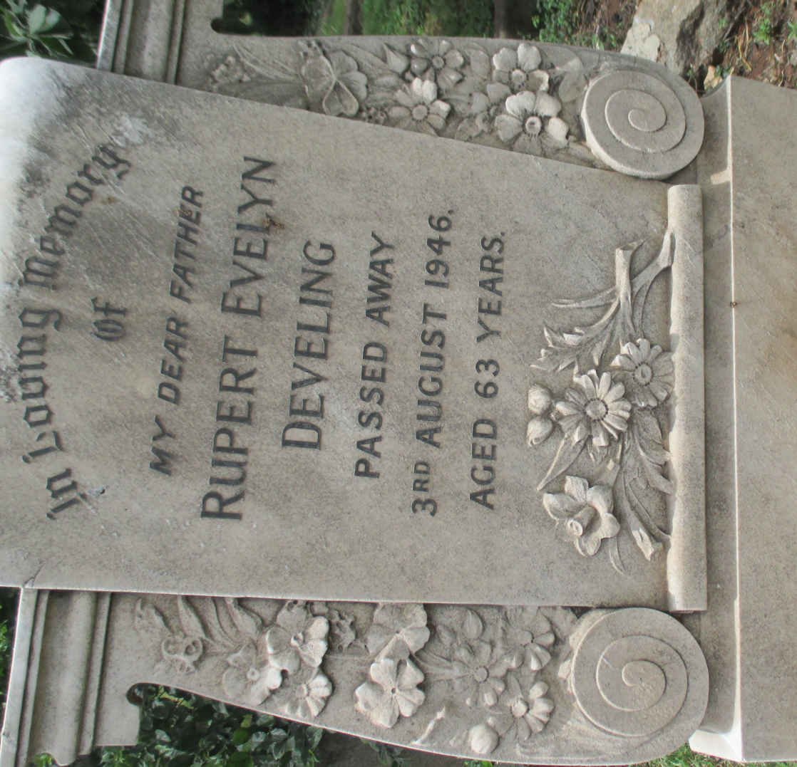 DEVELING Rupert Evelyn -1946