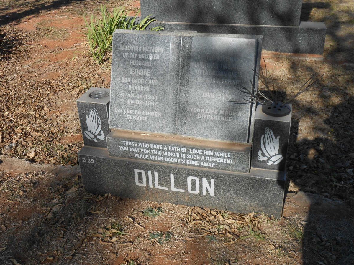 DILLON Eddie 1941-1997