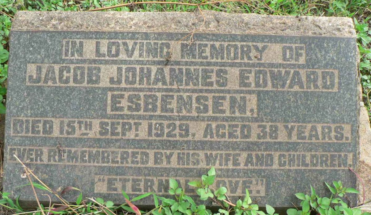 ESBENSEN Jacob Johannes Edward -1929