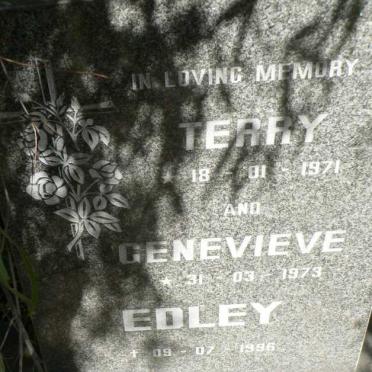 EDLEY Terry 1971- 1996 :: EDLEY Genevieve 1973-1996