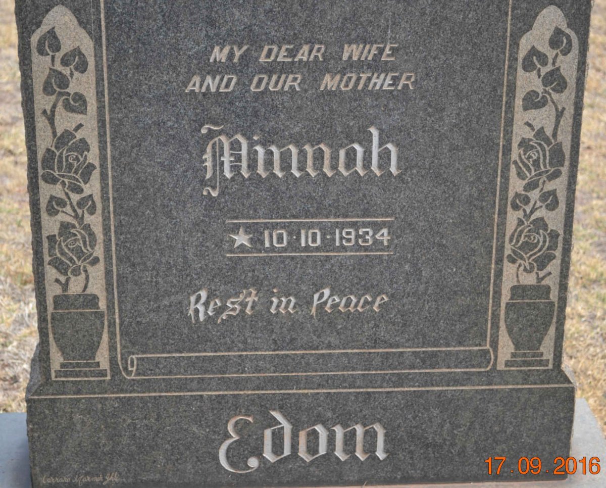 EDOM Minnah 1934-
