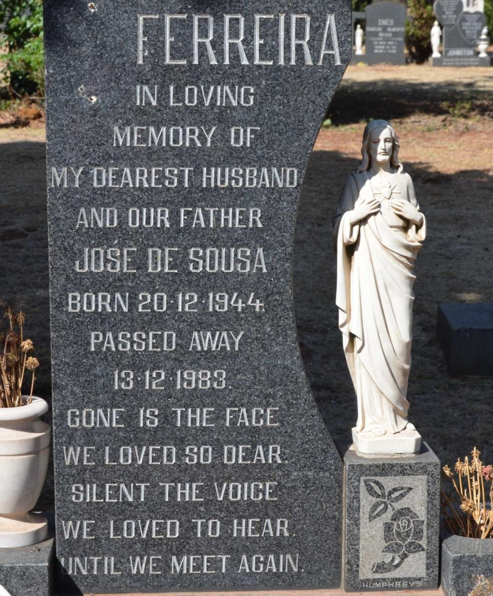 FERREIRA Jośe de Sousa 1944-1983