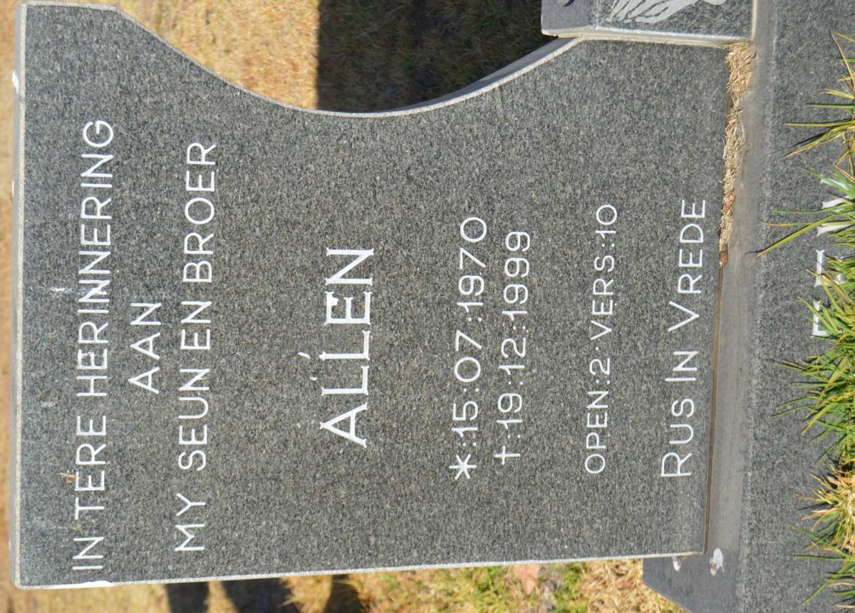 FEW Allen 1970-1999